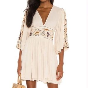 Free People Moroccan Gemstone Mini Dress